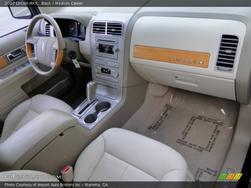 Black / Medium Camel 2007 Lincoln MKX