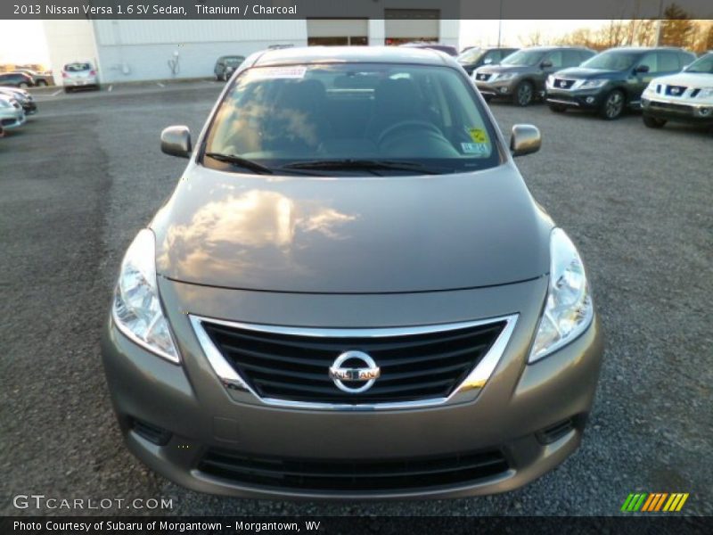 Titanium / Charcoal 2013 Nissan Versa 1.6 SV Sedan