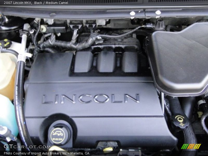 Black / Medium Camel 2007 Lincoln MKX