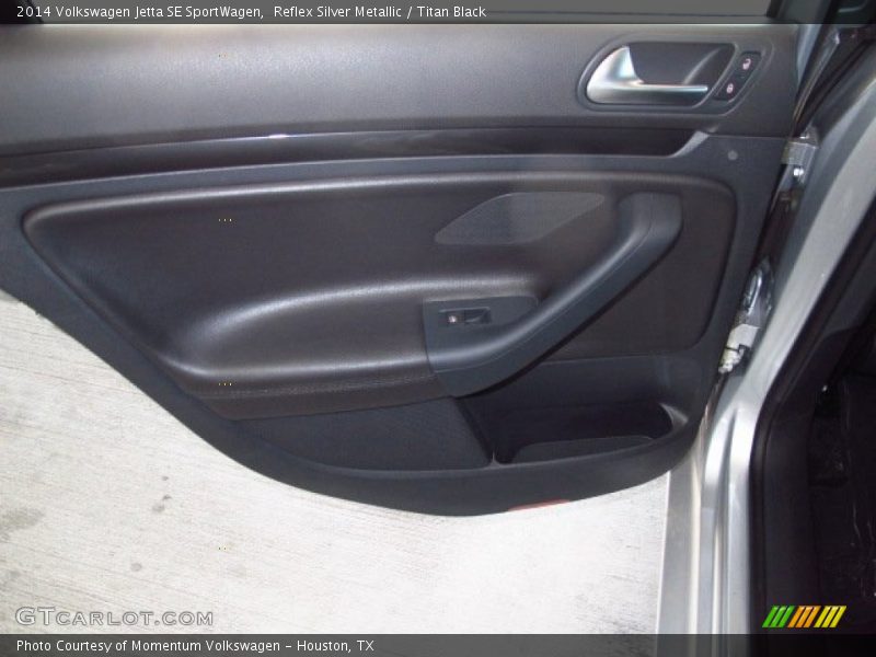Reflex Silver Metallic / Titan Black 2014 Volkswagen Jetta SE SportWagen