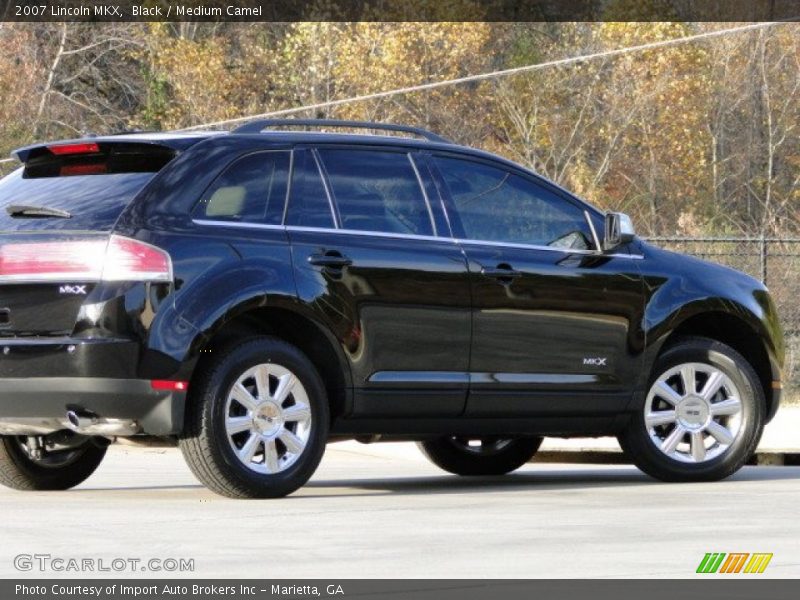 Black / Medium Camel 2007 Lincoln MKX