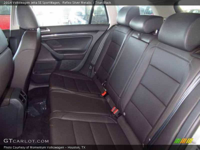 Reflex Silver Metallic / Titan Black 2014 Volkswagen Jetta SE SportWagen