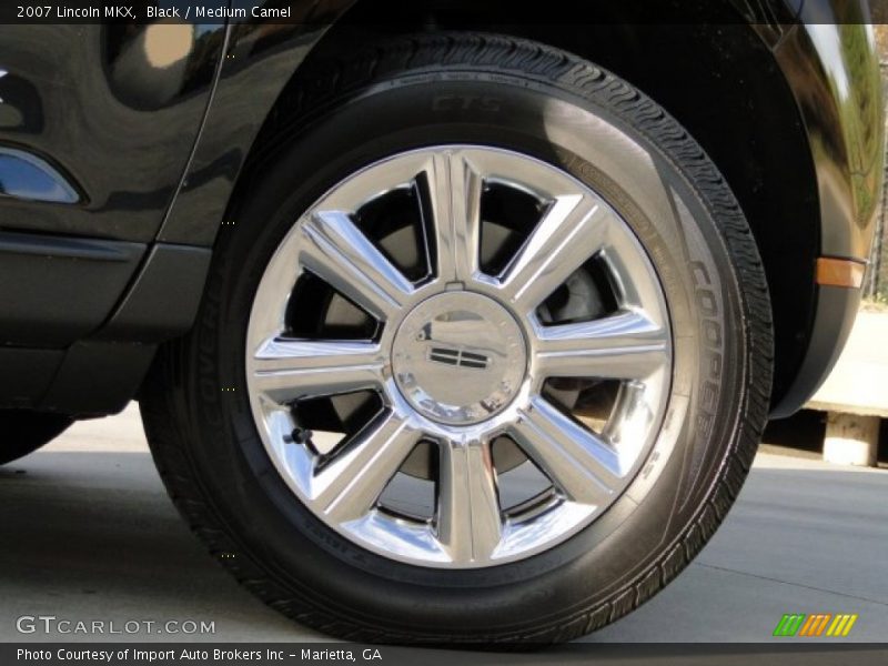 Black / Medium Camel 2007 Lincoln MKX