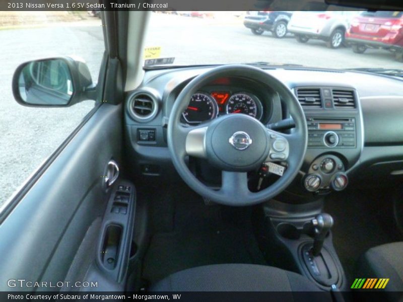 Titanium / Charcoal 2013 Nissan Versa 1.6 SV Sedan
