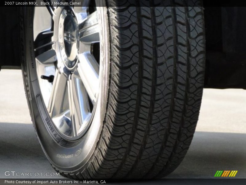Black / Medium Camel 2007 Lincoln MKX