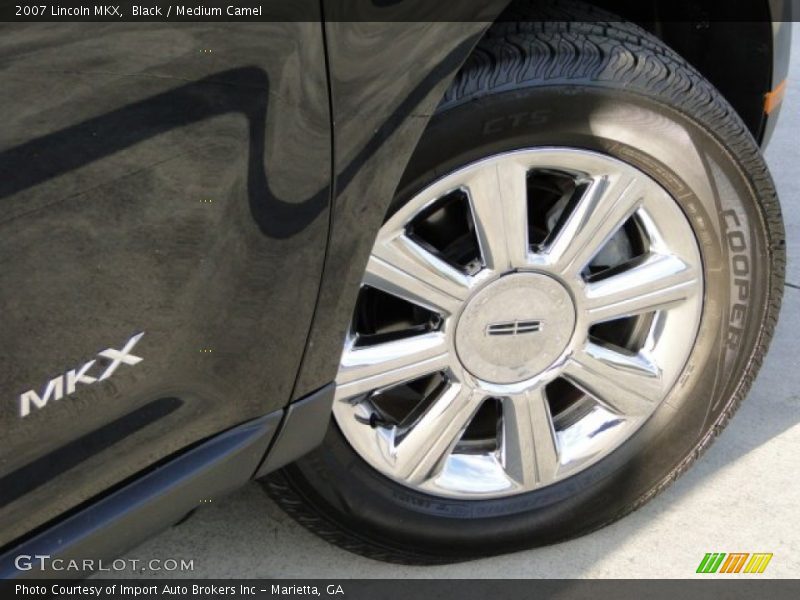 Black / Medium Camel 2007 Lincoln MKX