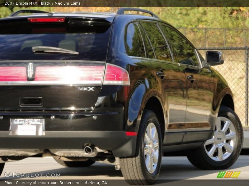 Black / Medium Camel 2007 Lincoln MKX
