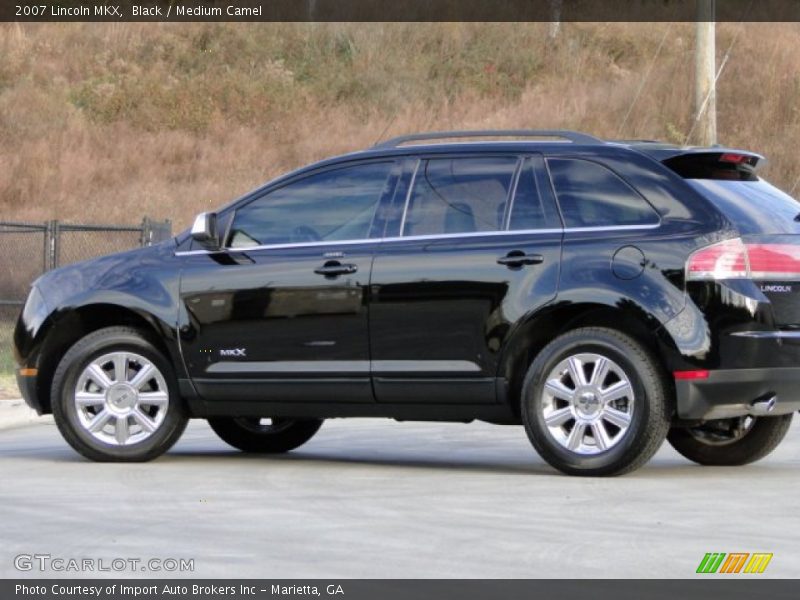 Black / Medium Camel 2007 Lincoln MKX