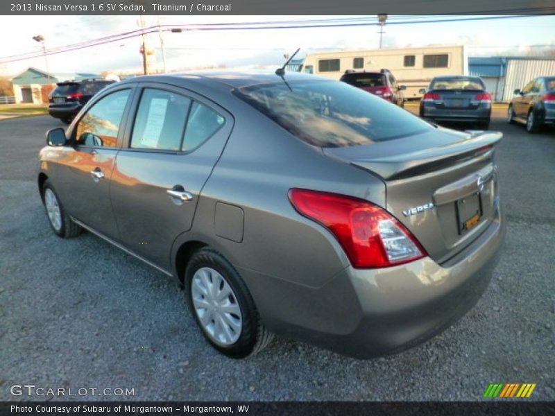 Titanium / Charcoal 2013 Nissan Versa 1.6 SV Sedan