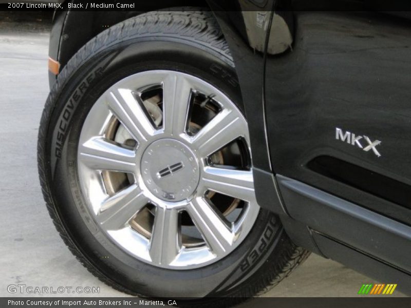 Black / Medium Camel 2007 Lincoln MKX