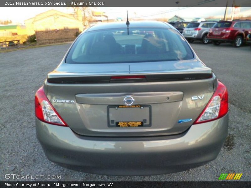 Titanium / Charcoal 2013 Nissan Versa 1.6 SV Sedan