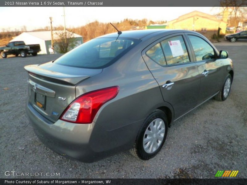 Titanium / Charcoal 2013 Nissan Versa 1.6 SV Sedan