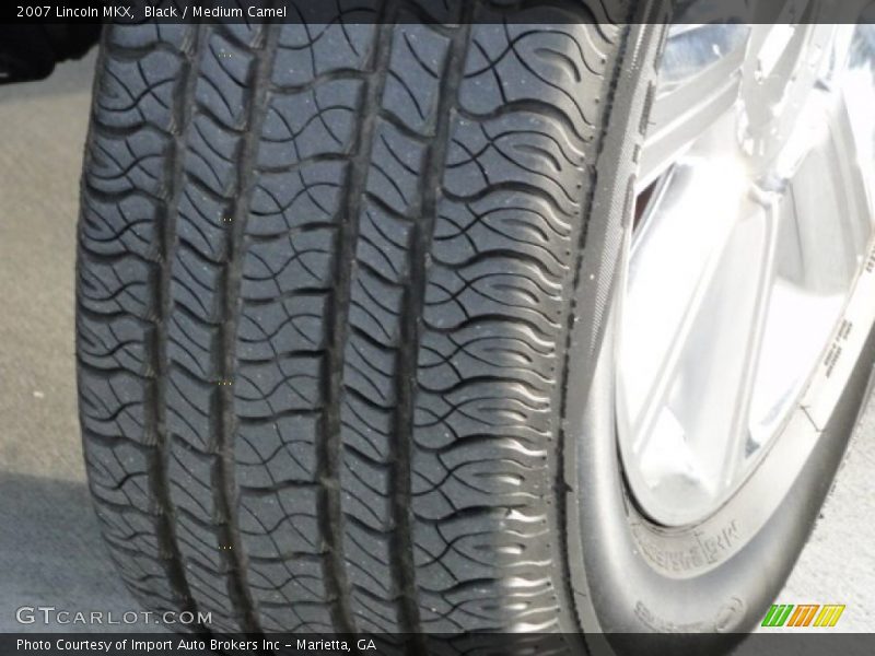 Black / Medium Camel 2007 Lincoln MKX