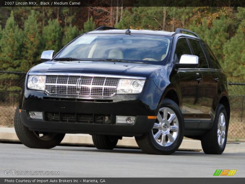 Black / Medium Camel 2007 Lincoln MKX