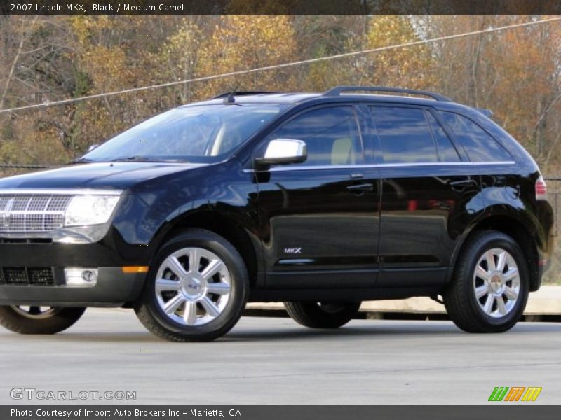 Black / Medium Camel 2007 Lincoln MKX