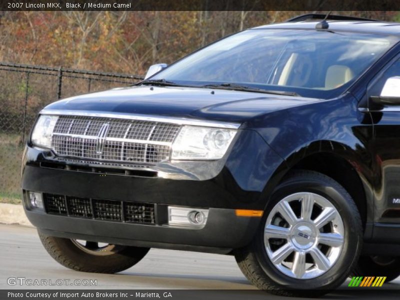 Black / Medium Camel 2007 Lincoln MKX