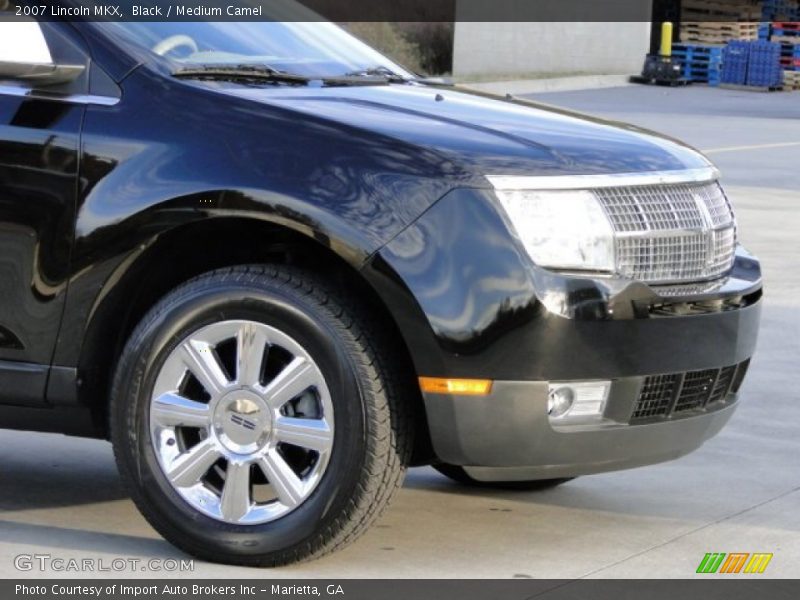 Black / Medium Camel 2007 Lincoln MKX