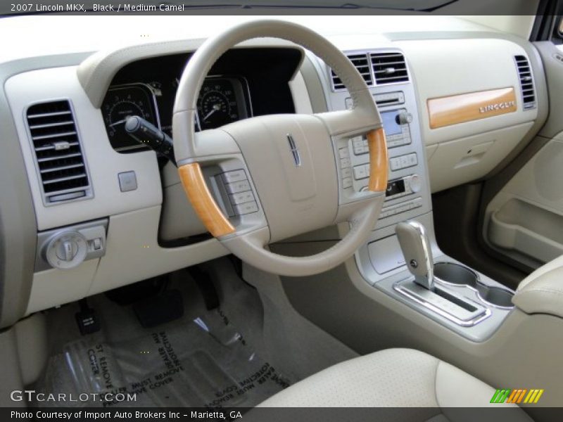 Black / Medium Camel 2007 Lincoln MKX