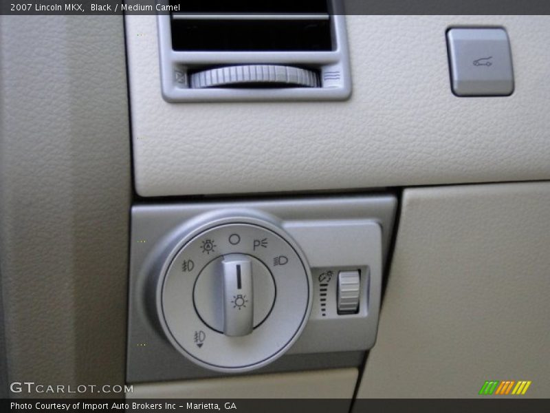 Black / Medium Camel 2007 Lincoln MKX