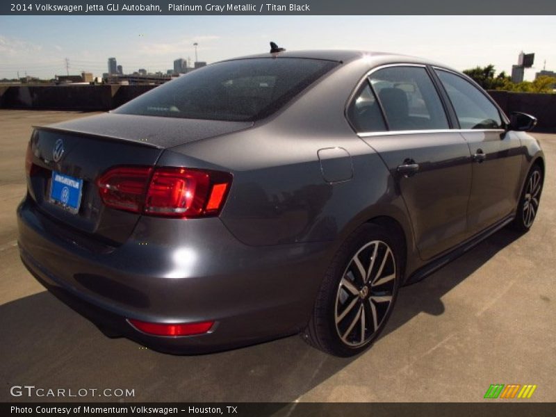 Platinum Gray Metallic / Titan Black 2014 Volkswagen Jetta GLI Autobahn