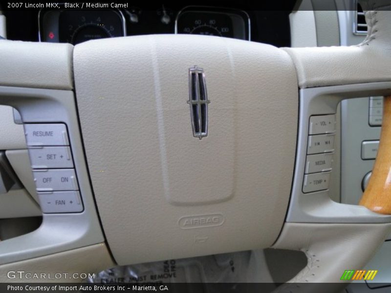 Black / Medium Camel 2007 Lincoln MKX