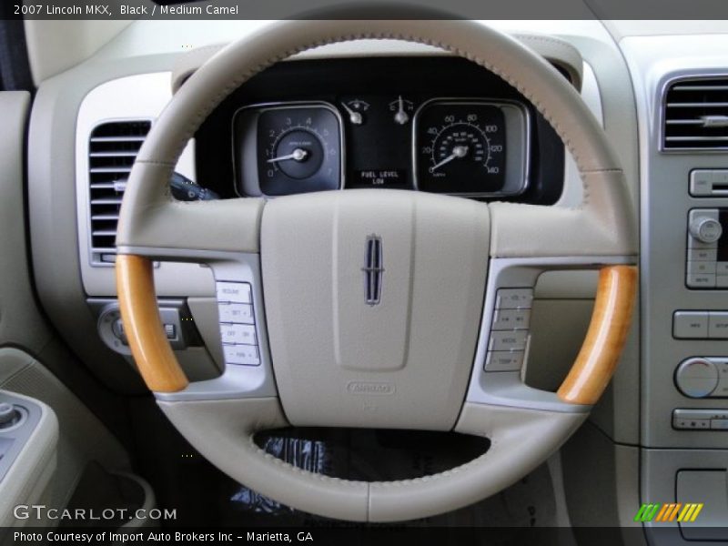 Black / Medium Camel 2007 Lincoln MKX