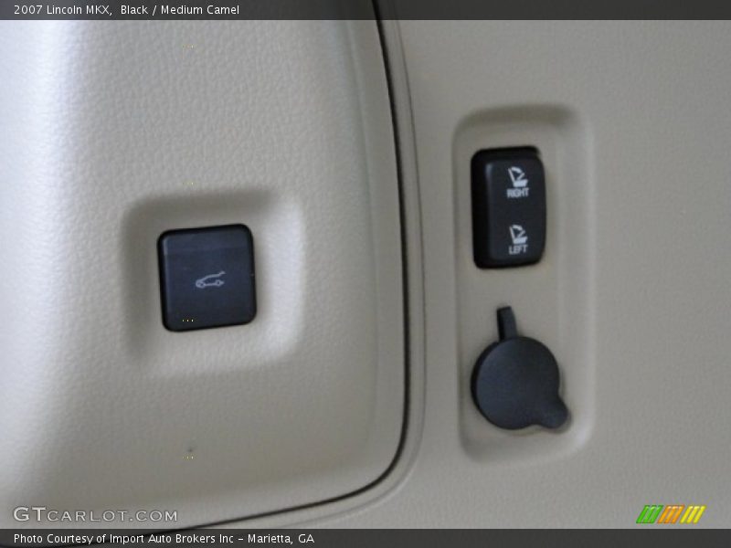 Black / Medium Camel 2007 Lincoln MKX