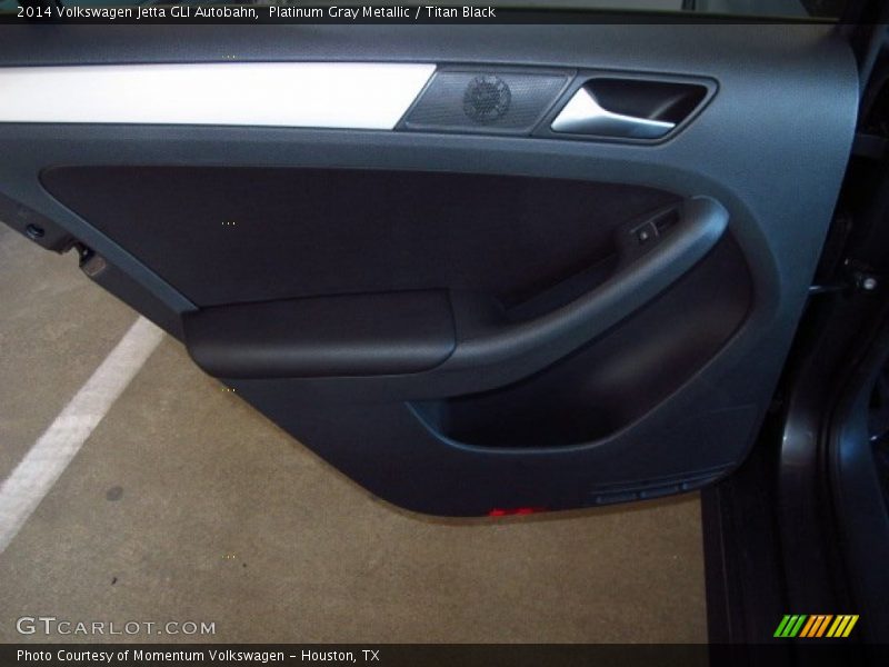 Platinum Gray Metallic / Titan Black 2014 Volkswagen Jetta GLI Autobahn
