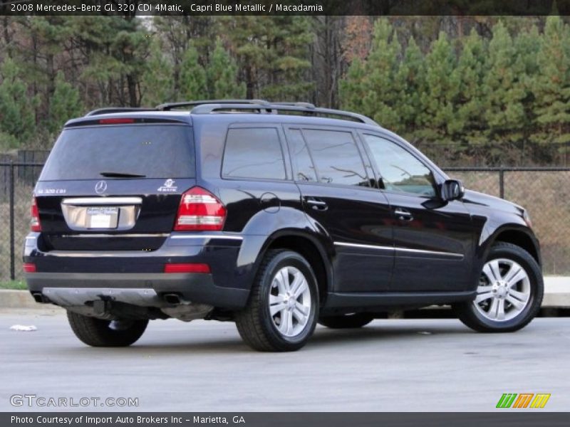 Capri Blue Metallic / Macadamia 2008 Mercedes-Benz GL 320 CDI 4Matic