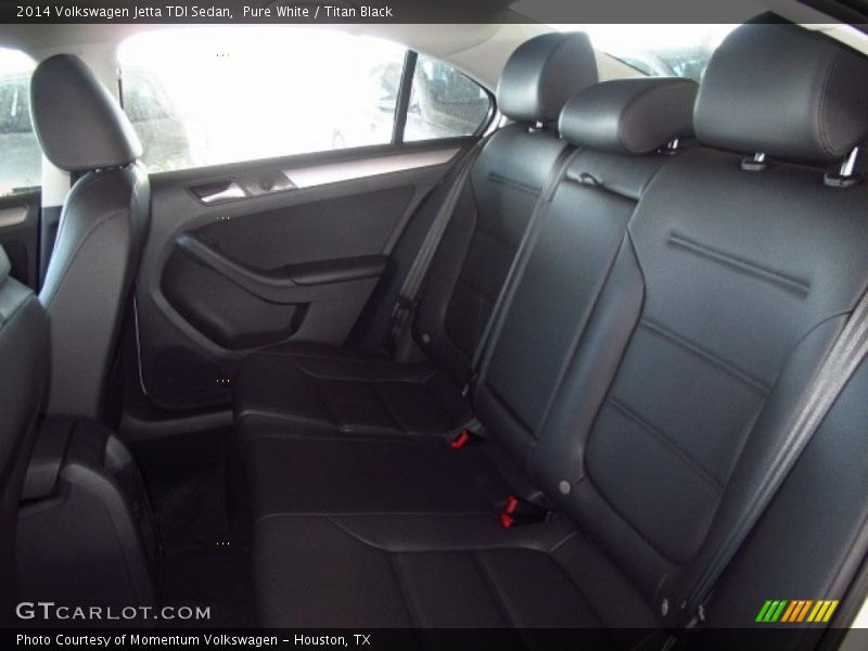 Pure White / Titan Black 2014 Volkswagen Jetta TDI Sedan