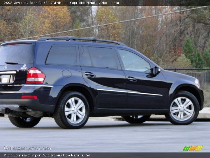 Capri Blue Metallic / Macadamia 2008 Mercedes-Benz GL 320 CDI 4Matic
