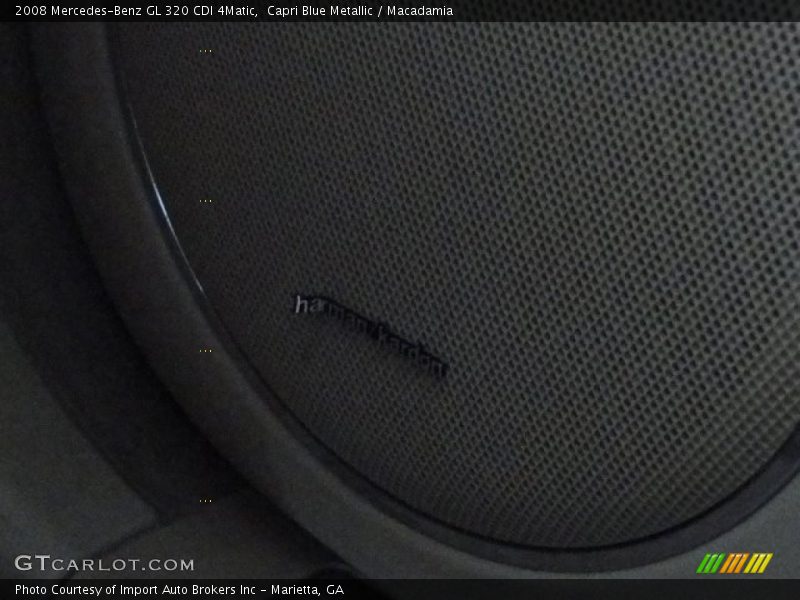 Capri Blue Metallic / Macadamia 2008 Mercedes-Benz GL 320 CDI 4Matic