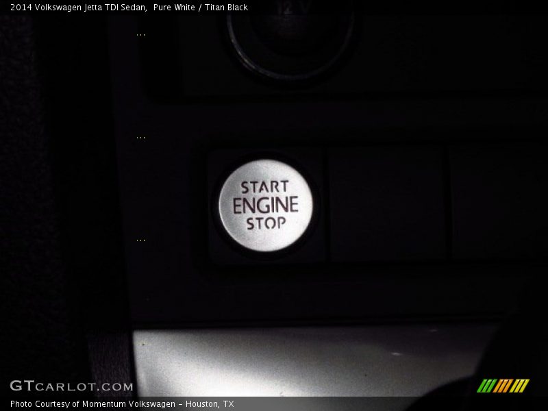 Pure White / Titan Black 2014 Volkswagen Jetta TDI Sedan