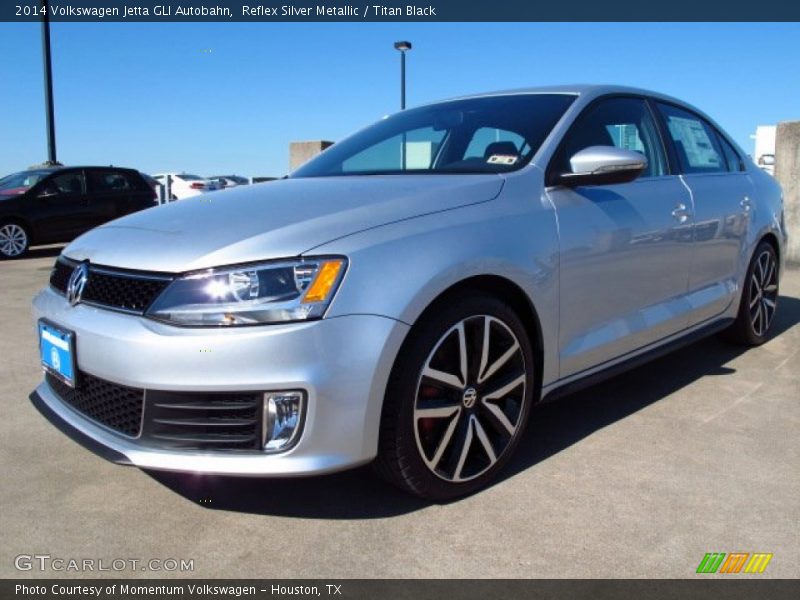 Reflex Silver Metallic / Titan Black 2014 Volkswagen Jetta GLI Autobahn