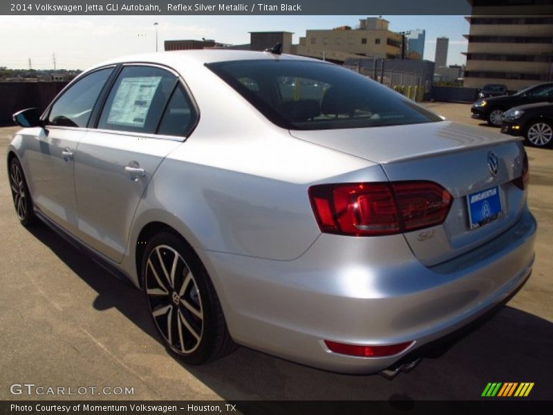 Reflex Silver Metallic / Titan Black 2014 Volkswagen Jetta GLI Autobahn