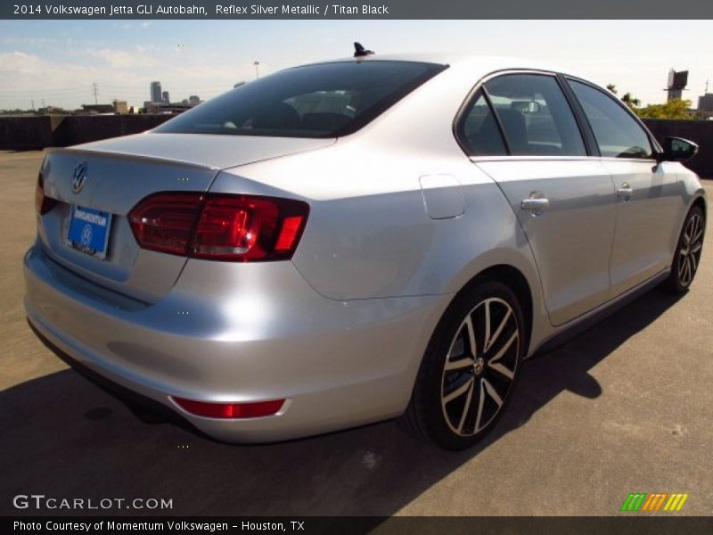 Reflex Silver Metallic / Titan Black 2014 Volkswagen Jetta GLI Autobahn