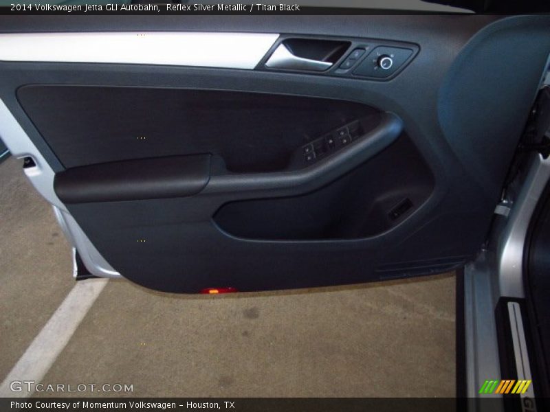 Reflex Silver Metallic / Titan Black 2014 Volkswagen Jetta GLI Autobahn