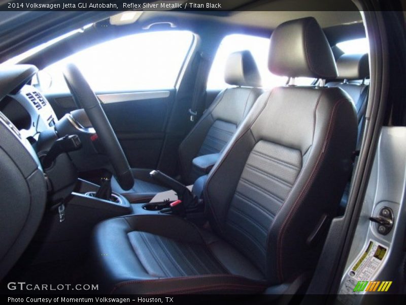Reflex Silver Metallic / Titan Black 2014 Volkswagen Jetta GLI Autobahn