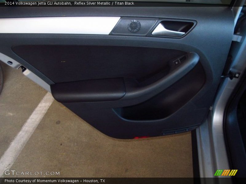 Reflex Silver Metallic / Titan Black 2014 Volkswagen Jetta GLI Autobahn