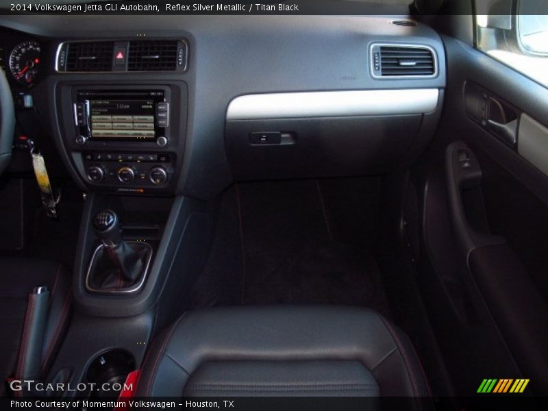 Reflex Silver Metallic / Titan Black 2014 Volkswagen Jetta GLI Autobahn
