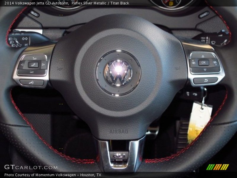 Reflex Silver Metallic / Titan Black 2014 Volkswagen Jetta GLI Autobahn