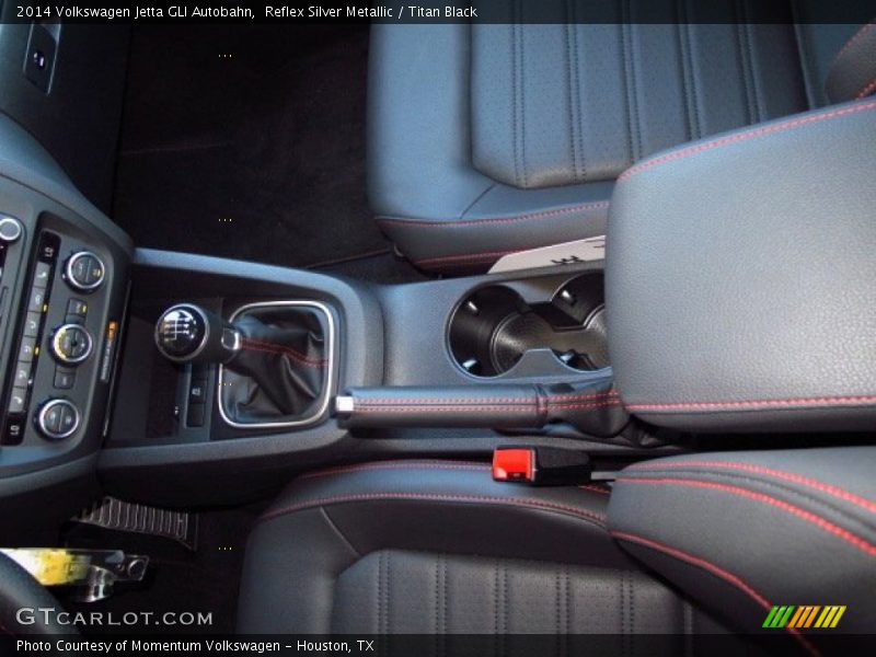 Reflex Silver Metallic / Titan Black 2014 Volkswagen Jetta GLI Autobahn