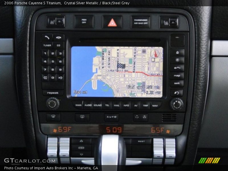 Navigation of 2006 Cayenne S Titanium