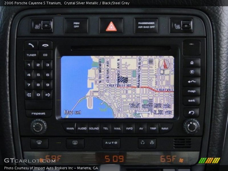 Navigation of 2006 Cayenne S Titanium