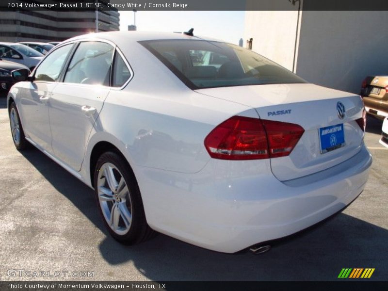 Candy White / Cornsilk Beige 2014 Volkswagen Passat 1.8T SE