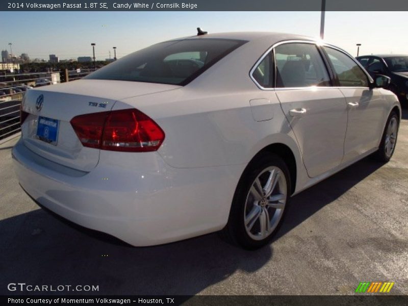 Candy White / Cornsilk Beige 2014 Volkswagen Passat 1.8T SE