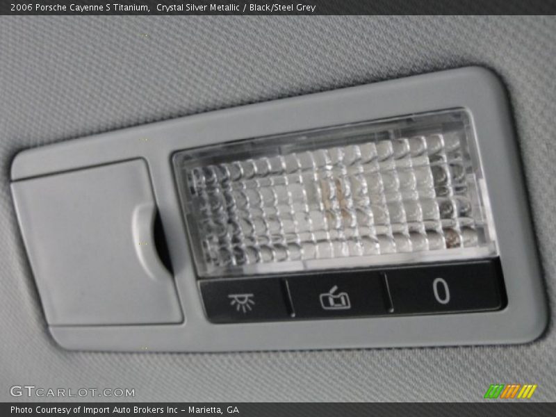 Crystal Silver Metallic / Black/Steel Grey 2006 Porsche Cayenne S Titanium
