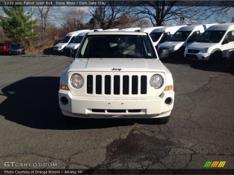 Stone White / Dark Slate Gray 2010 Jeep Patriot Sport 4x4