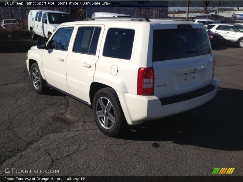 Stone White / Dark Slate Gray 2010 Jeep Patriot Sport 4x4