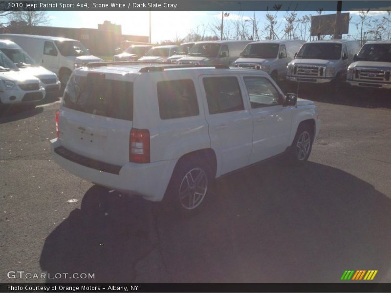 Stone White / Dark Slate Gray 2010 Jeep Patriot Sport 4x4